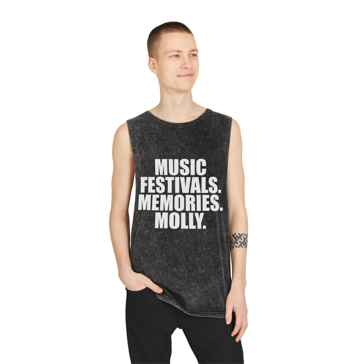 Music Festivals Memories Molly Tank Top Unisex