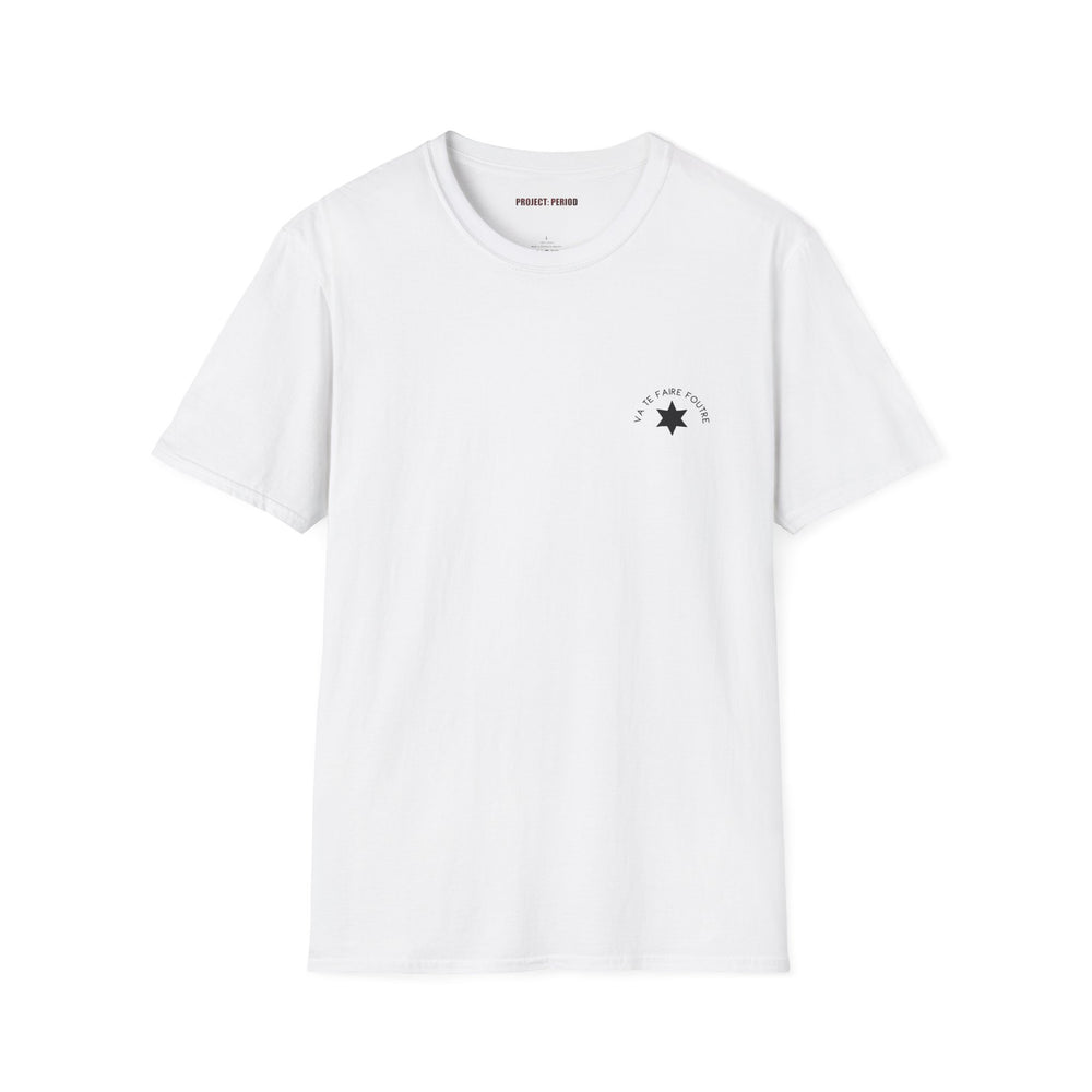 White French Graphic Tee Shirt