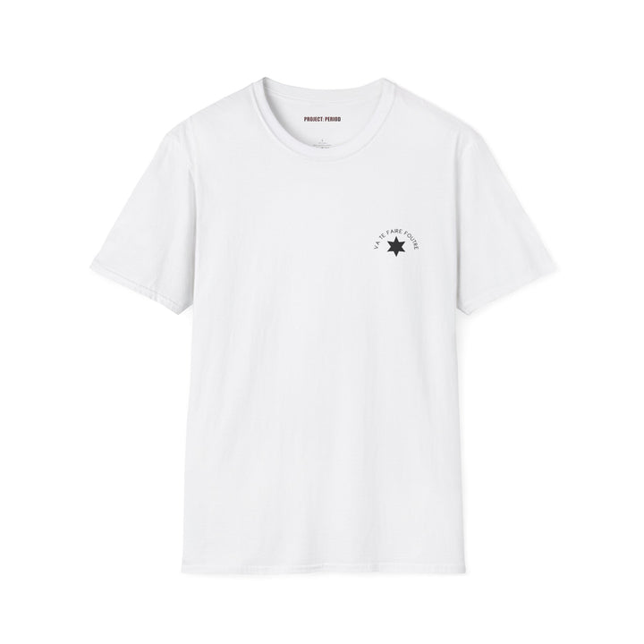 White French Graphic Tee Shirt