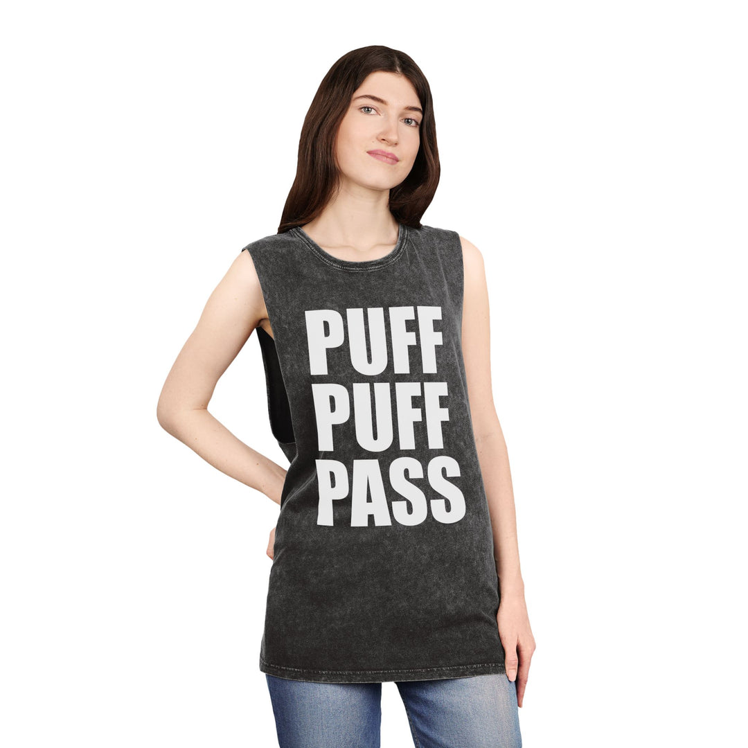 Puff Puff Pass Unisex Tank Top