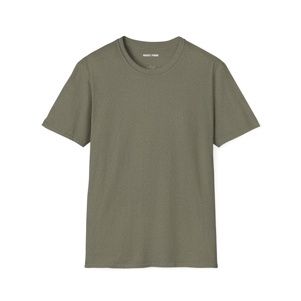 Green Tee Shirt With French Writing