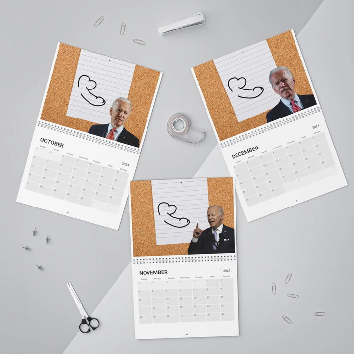 Joe Biden Penis Calendar 2024 October November December