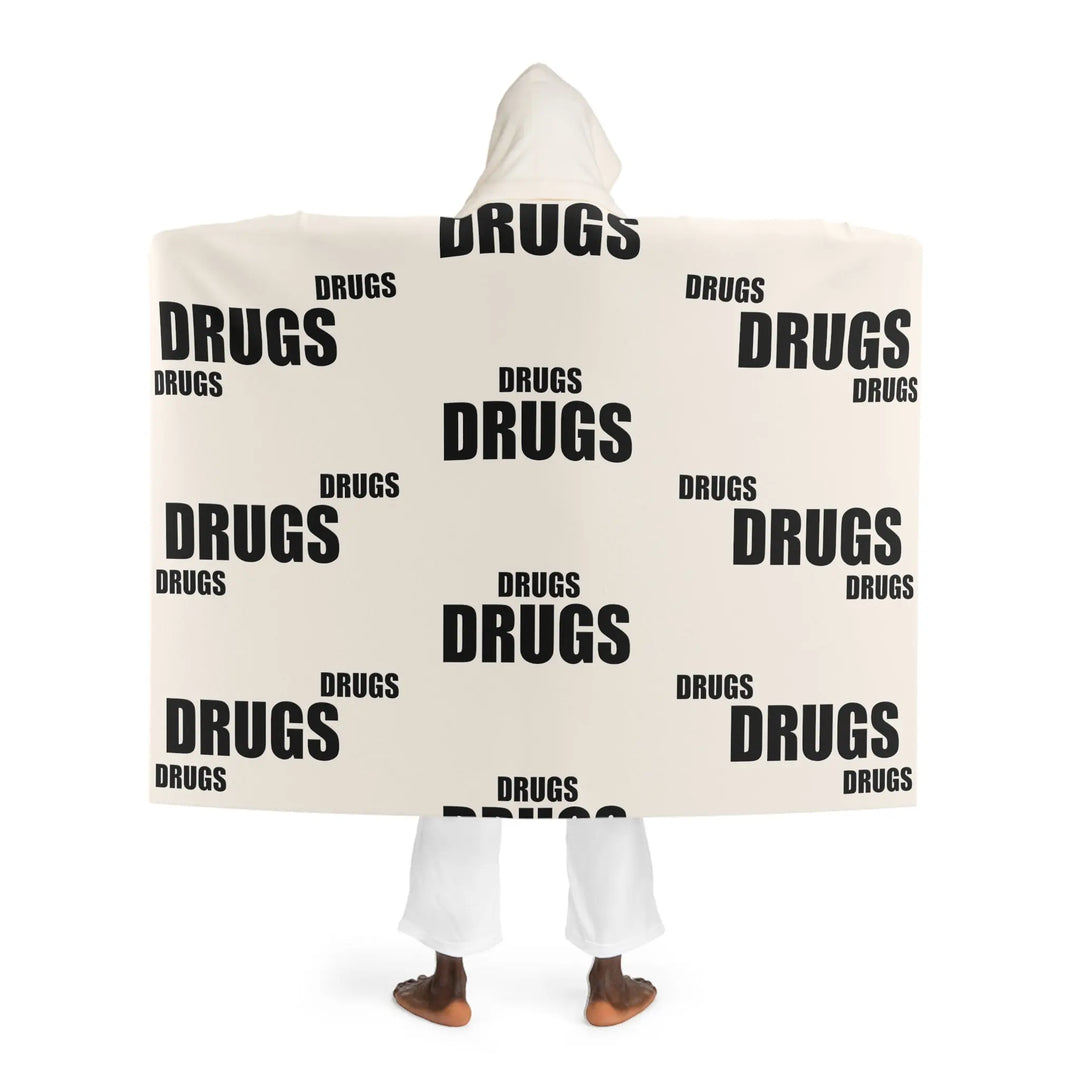 Drugs Cream And Black Hooded Sherpa