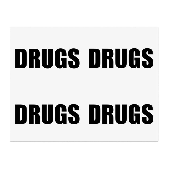 Drugs Sticker Sheets