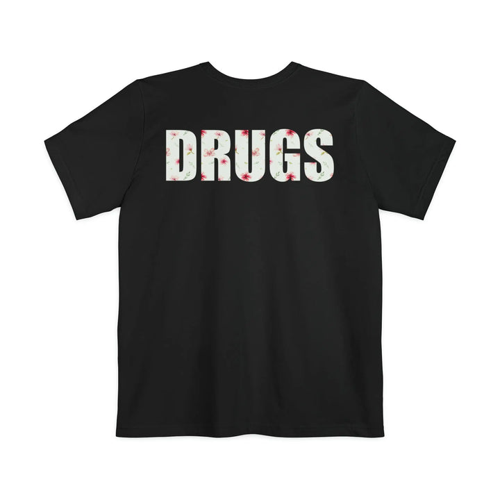 Drugs Floral Tee Shirt