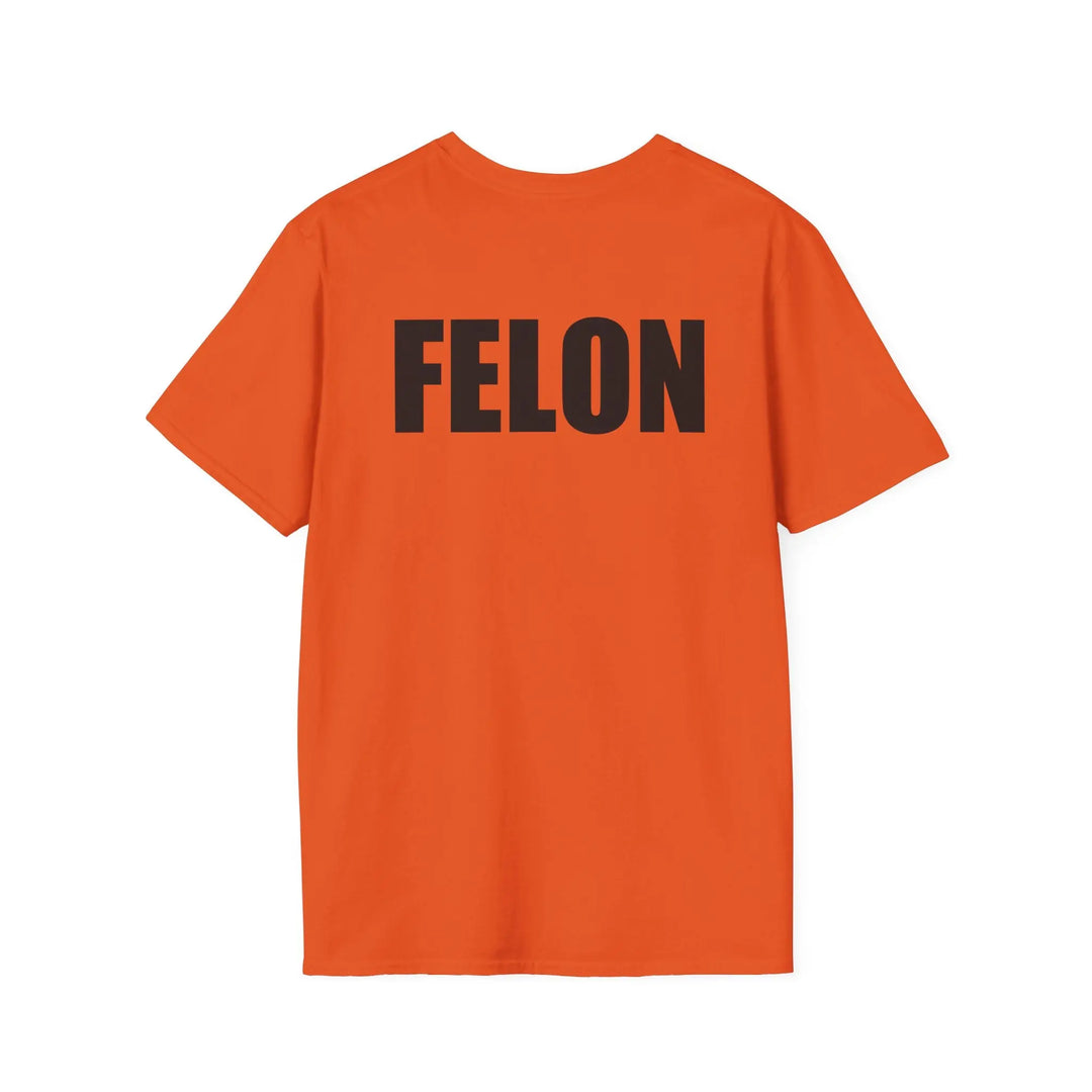 Orange Felon Shirt