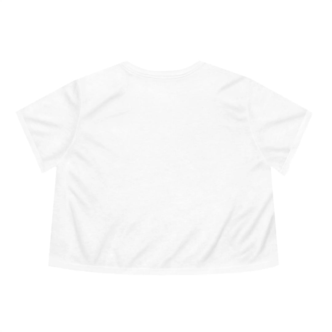 Throat Goat Flowy Cropped Tee Shirt