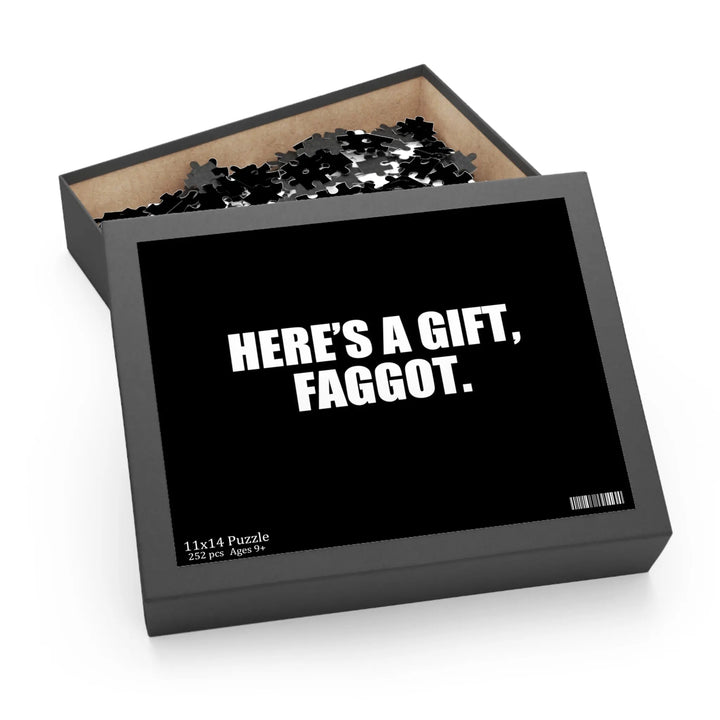 Here's A Gift Faggot Puzzle