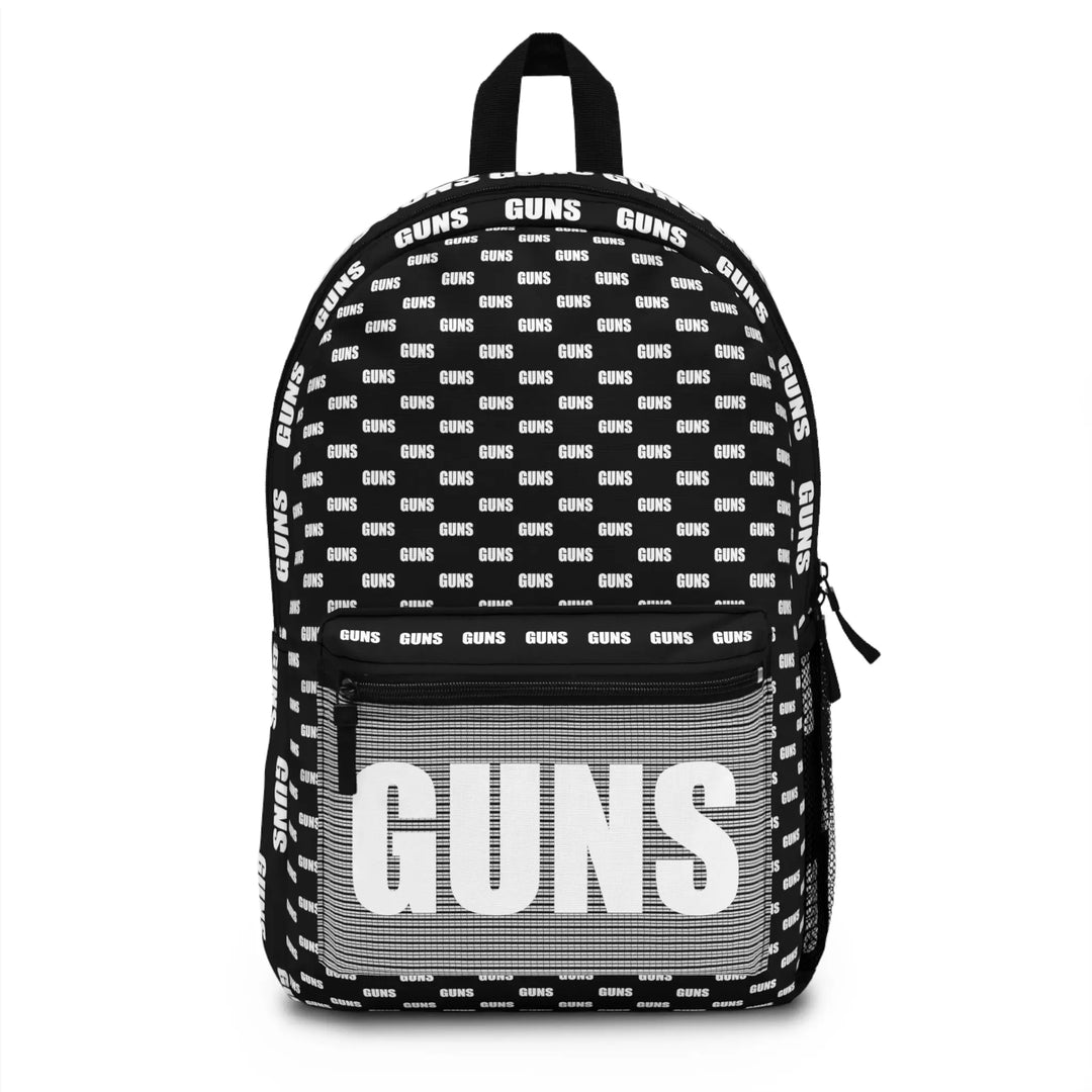 Guns Patterned Backpack