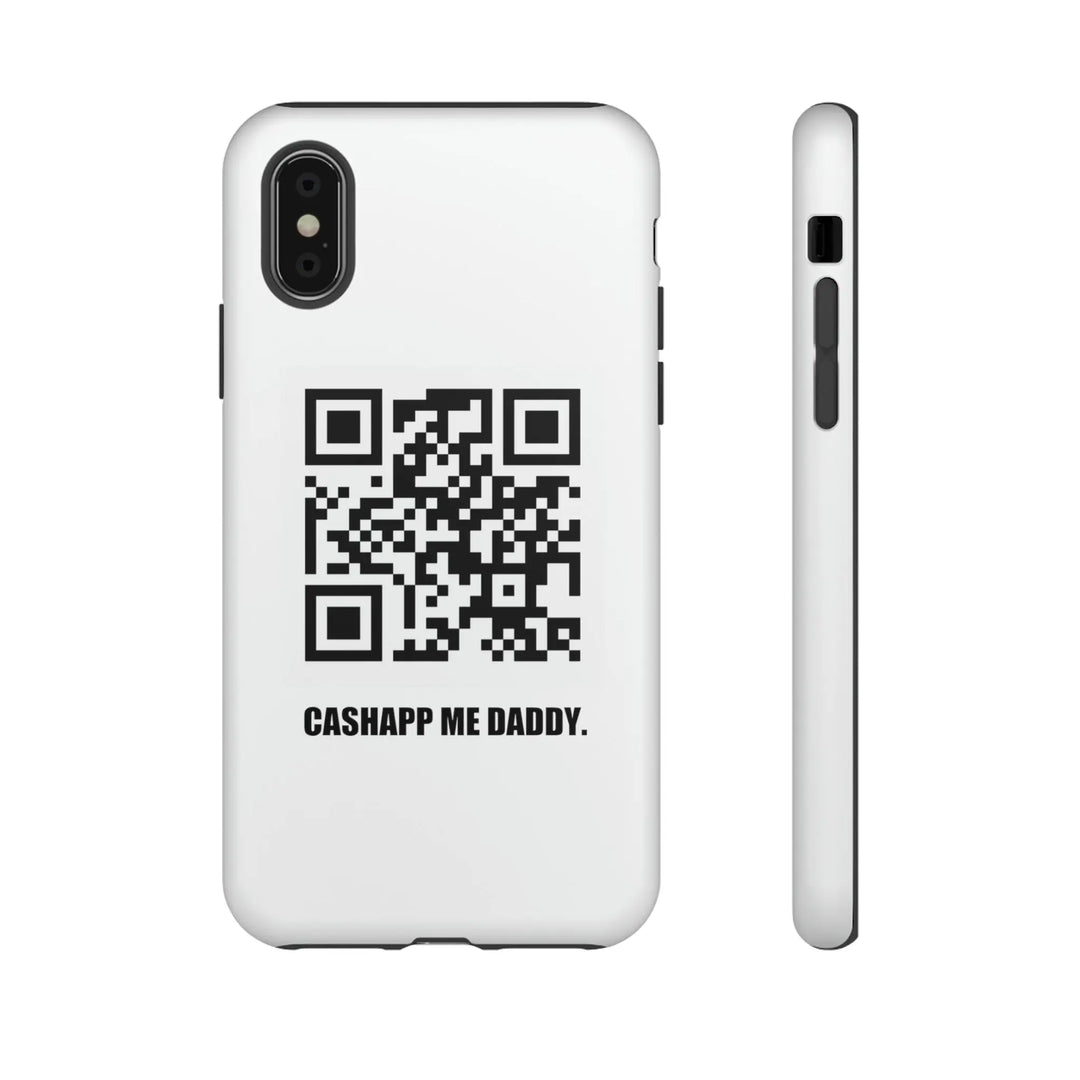 QR Code Cashapp Me Daddy Tough Phone Cases