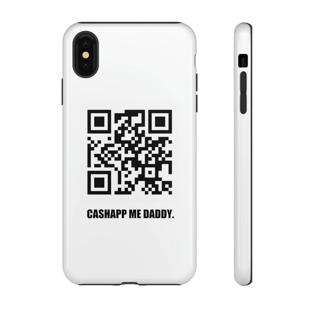 QR Code Cashapp Me Daddy Tough Phone Case