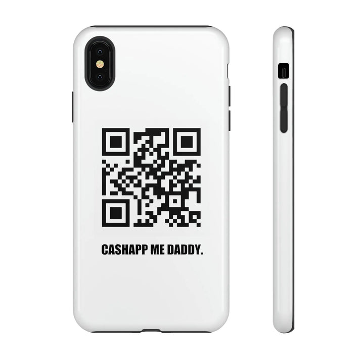 QR Code Cashapp Me Daddy Tough Phone Case