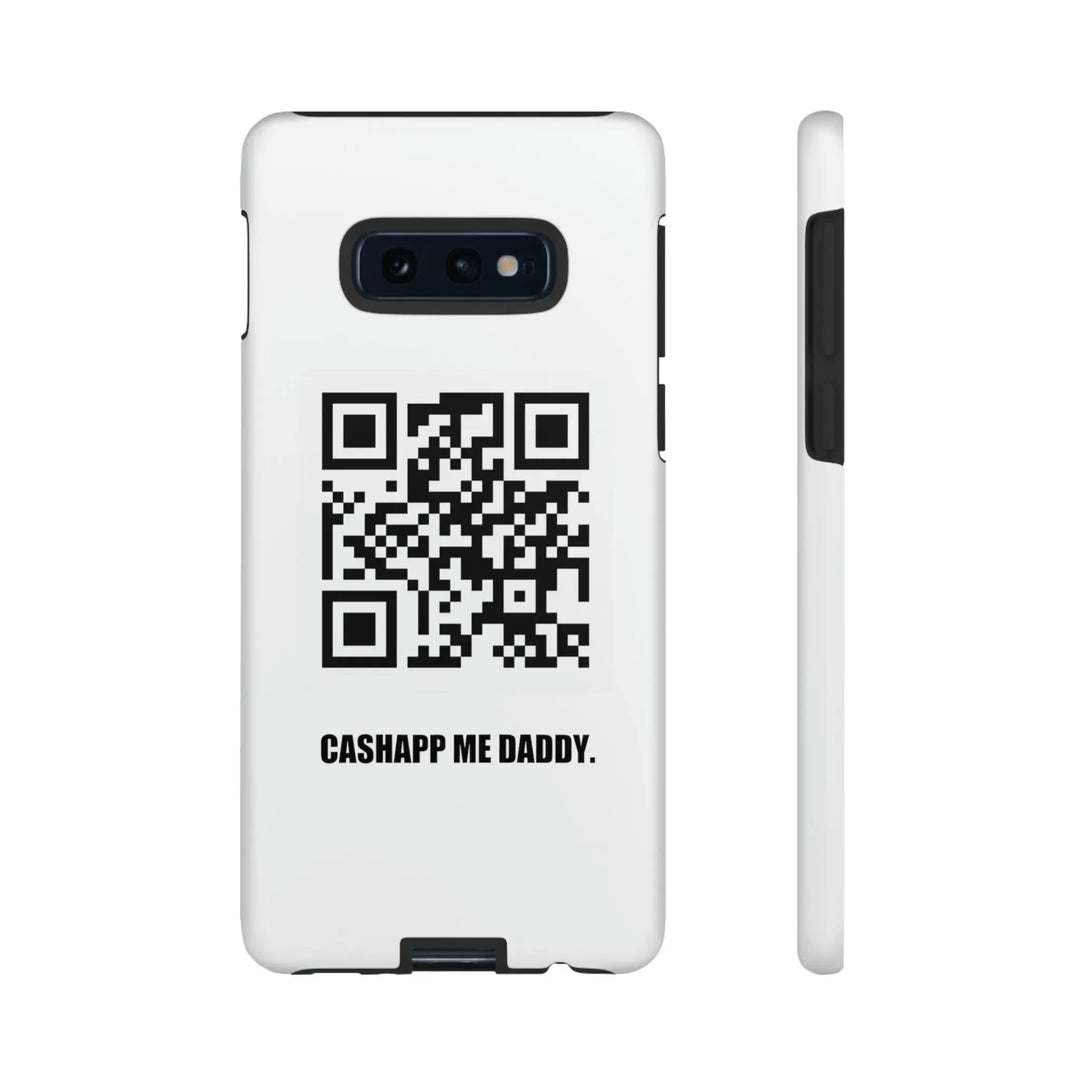 QR Code Cashapp Me Daddy Tough Phone Case