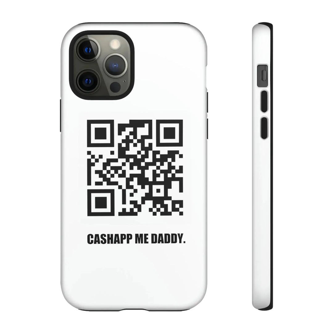 QR Code Cashapp Me Daddy Tough Phone Case