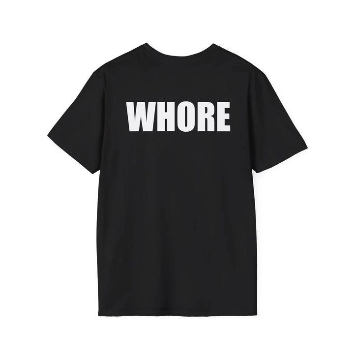 Whore Black Shirt